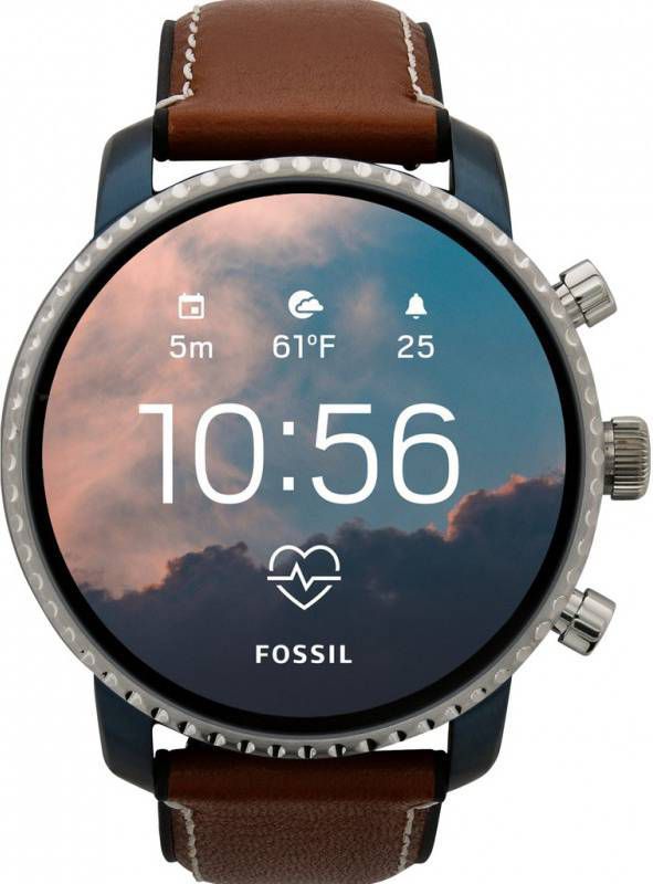 Fossil Explorist Hr Gen 4 Heren Display Smartwatch FTW4016 Yulook Be